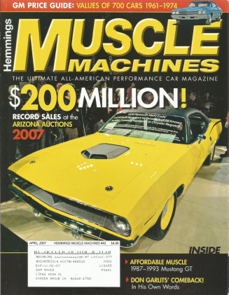 HEMMINGS MUSCLE MACHINES 2007 APR - STAGE 2, T-A INDY